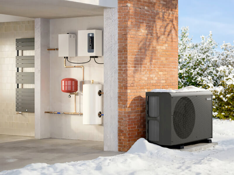 installation d'une PAC air-eau Thermor à Evreux