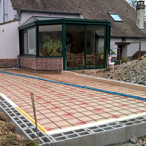 isolant thermique en polyuréthane pour les sols, sous chapes et sous dallages pour l'intérieur de votre maison à Evreux
