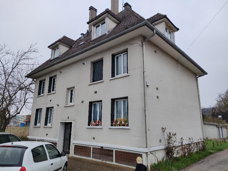 Façade avant travaux à Gisors dans l'Eure (27)
