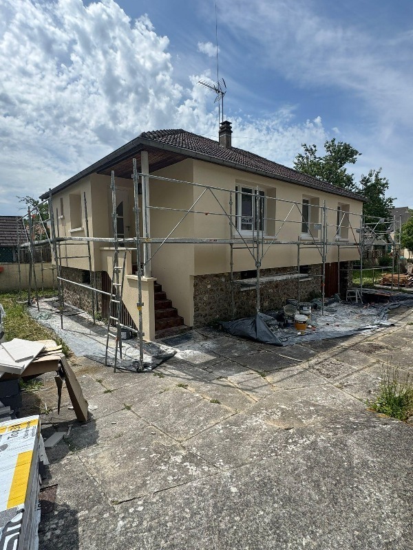 Enduit de finition pour ITE à Evreux dans l'Eure (27)