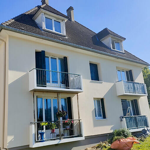 Ravalement de votre façade avec isolation thermique sous enduit