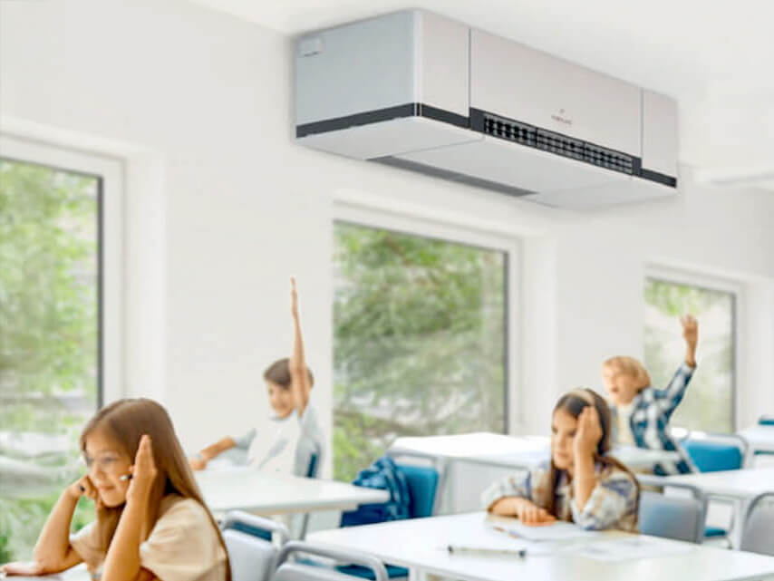 installation d'une VMI pour une salle de classe à Evreux
