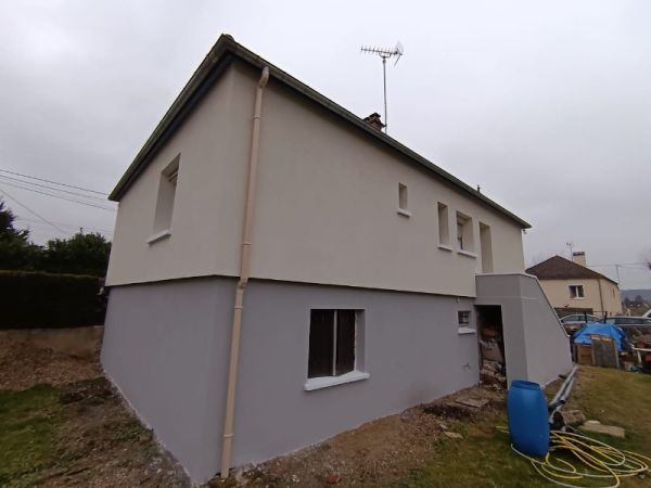 Chantier de rénovation d'ampleur à Ezy sur eure (27 Eure)